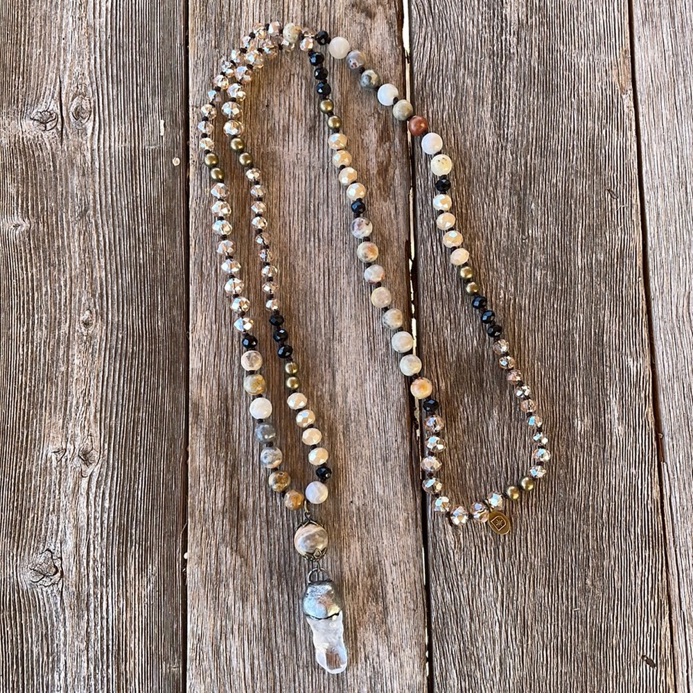 Beautiful beaded necklace